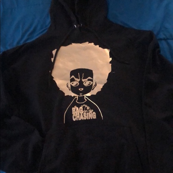 Boondocks Huey “Bag Chasing” Hoodie - Picture 2 of 4